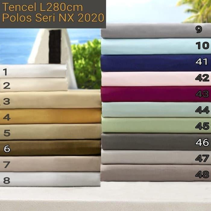 Jual Kain Sprei Meteran Polos Tencel Organik Lebar 280cm Kab Bandung Toko Prabu 1 Tokopedia