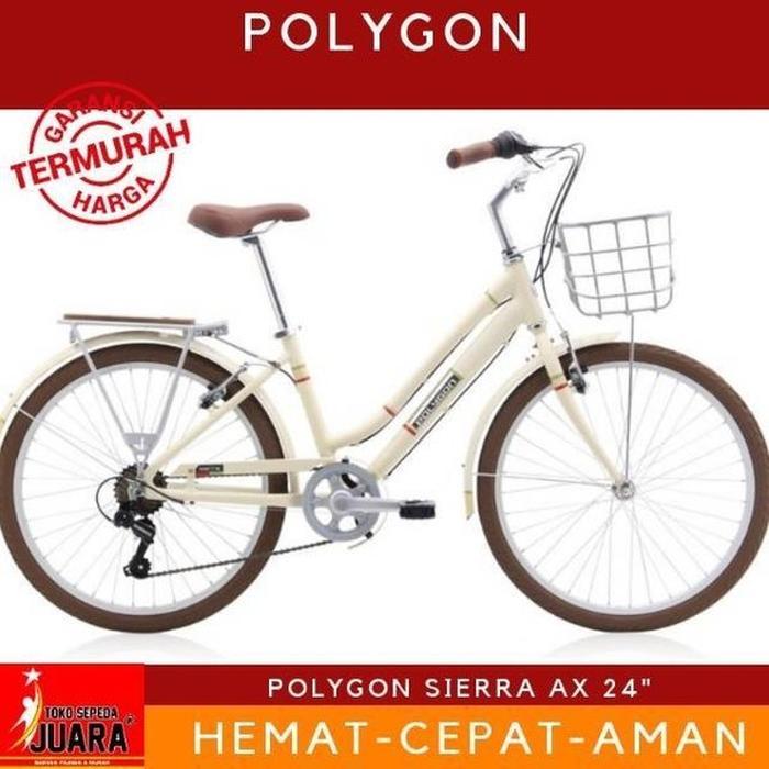 Polygon sierra ax 2025 24 inch city bike