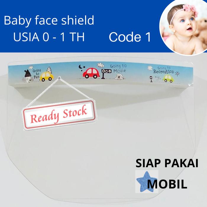 Gambar MASKER TOPENG BAYI DIBAWAH 1 THN)( MOBIL - CODE 1) dari Life Trend undefined Tokopedia