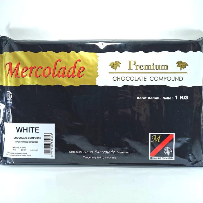 Gambar mercolade white chocolate 1 kg dari medan star baking undefined Tokopedia