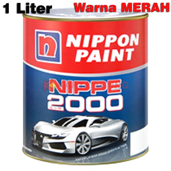 Jual Nippon Paint Nippe 2000 Cat Duco Dico Mobil Warna Merah 1 Kg Kota Makassar Karya Agung Sulawesi 