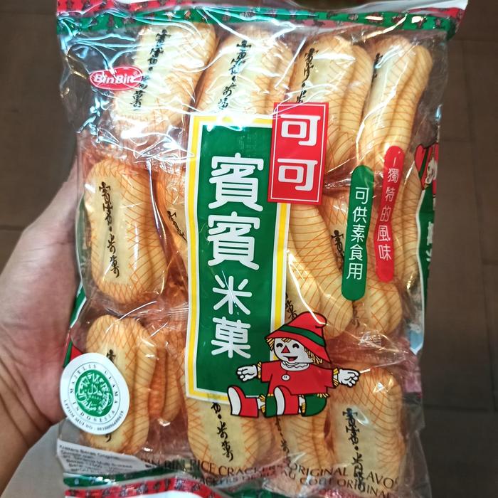Gambar Bin Bin Rice Crackers Original 150g / Snack Beras Original 150g dari Ciavan Shop undefined Tokopedia