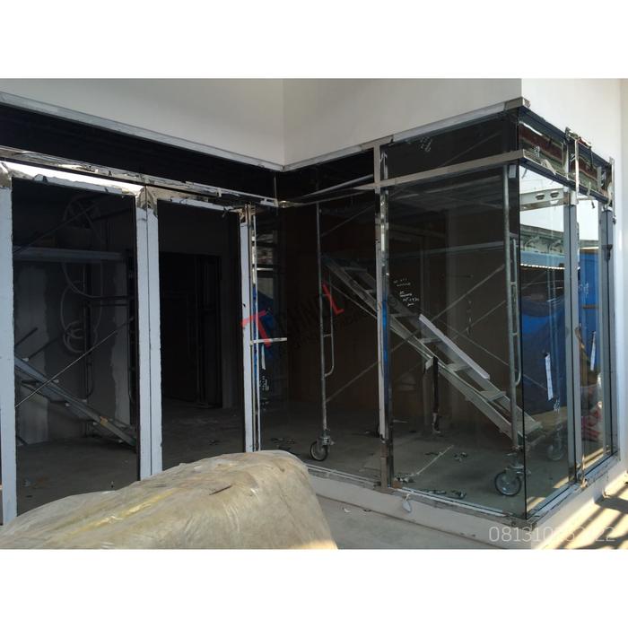 Gambar kusen pintu stainless steel dan besi dari Techno las undefined Tokopedia