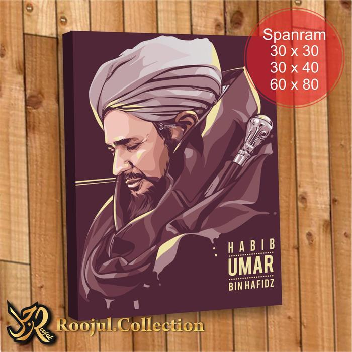 Jual Foto Habib Umar Bin Hafidz Bingkai Spanram 60 X 80 Kota Malang Roojul Tokopedia