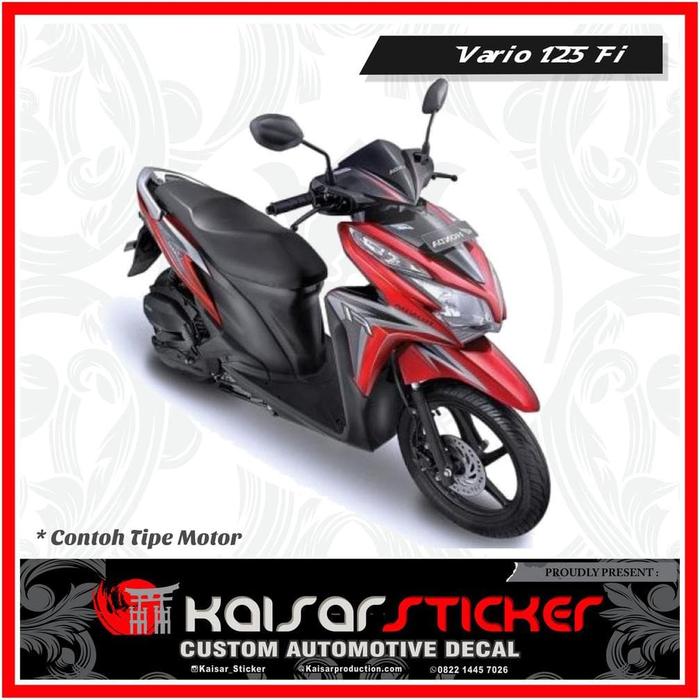 Jual Decal Motor Sticker Motor Full Body Stiker Honda Vario Techno 125 Fi Jakarta Barat Udin Toko Tokopedia