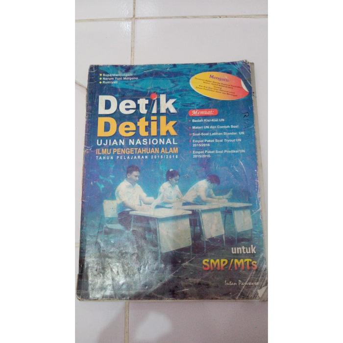 Jual Detik Detik Ujian Nasional Ipa 2016 Smp Jakarta Utara Visible Tokopedia