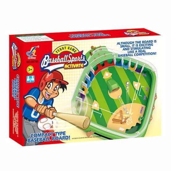 Gambar Mainan Anak Funny Game Baseball Sports Board Game Mirip Pinball Hockey dari QuinGo undefined Tokopedia