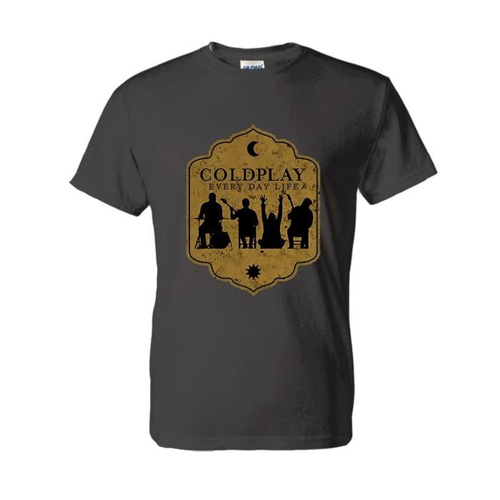 Jual Kaos COLDPLAY - COLDPLAY - Every Day Life Silhouette - Jakarta ...