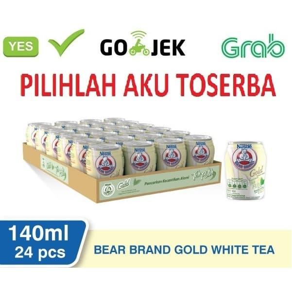 Gambar Susu Beruang Bear Brand Gold White TEA - 140 ml (1pack isi 24) dari Pilihlah Aku Toserba undefined Tokopedia