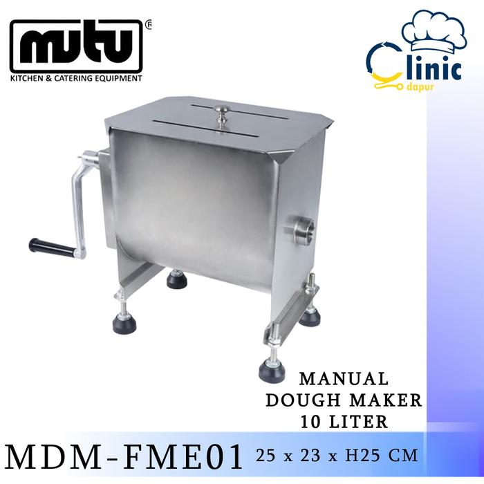 Jual Alat Pengaduk Adonan Kue Roti Manual Stainless Steel Mutu Mdm Fme01 Jakarta Utara Clinic Dapur Tokopedia