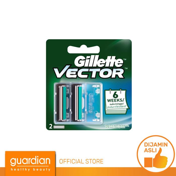 Gambar Gillette Vector Crtrdg 2S dari Guardian Official Store undefined Tokopedia