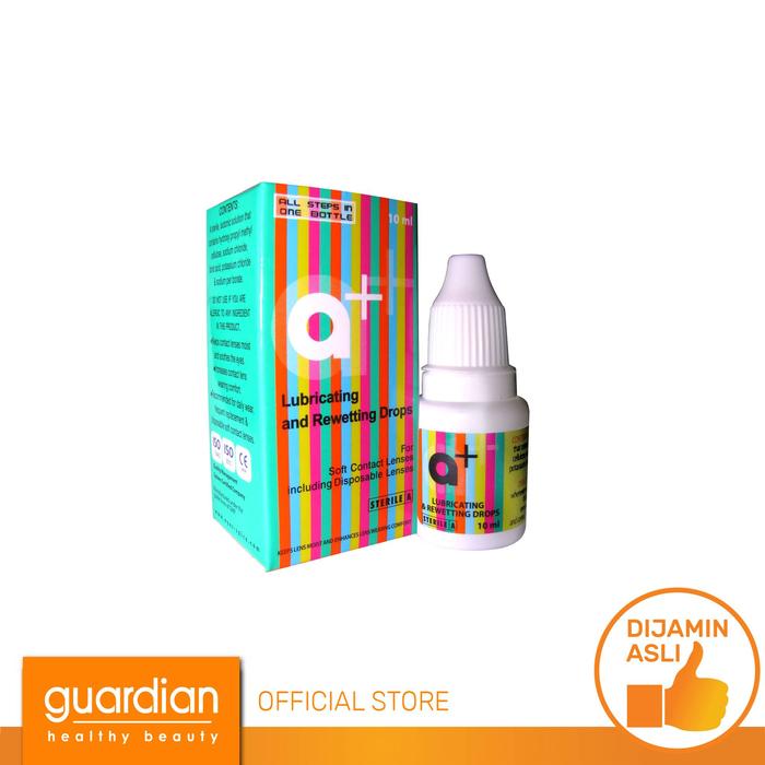 Gambar A+ Lubricating And Rewetting Drops 10Ml dari Guardian Official Store undefined Tokopedia
