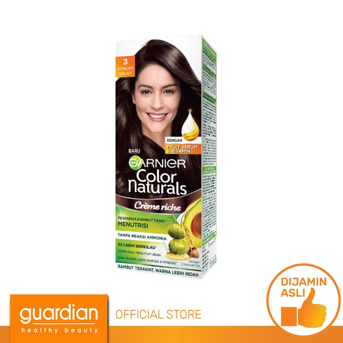 Gambar Garnier Color Natural Coklat Gelap 55 Ml + 50 Gr dari Guardian Official Store undefined Tokopedia