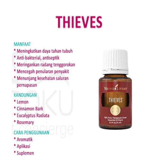 Jual Young Living Essential Oil Thieves 15ml Kota Tangerang Selatan Momiki Tokopedia