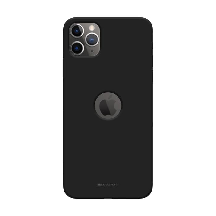 Gambar GOOSPERY casing iPhone 11 Pro Max 6.5 Hole Soft Feeling Jelly Case - Black dari Goospery Indonesia undefined Tokopedia