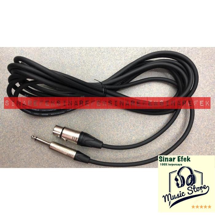 Gambar Kabel Microphone 5 meter untuk SHURE original / semi original dari IntiPratamaMusic undefined Tokopedia
