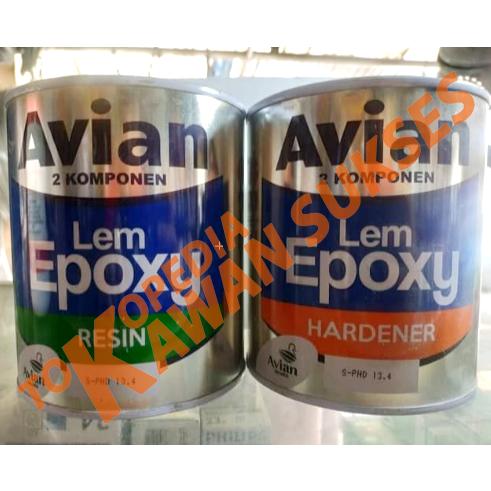 Gambar LEM EPOXY AVIAN 2 KOMPONEN RESIN DAN HARDERNER BESAR dari KAWAN SUKSES undefined Tokopedia