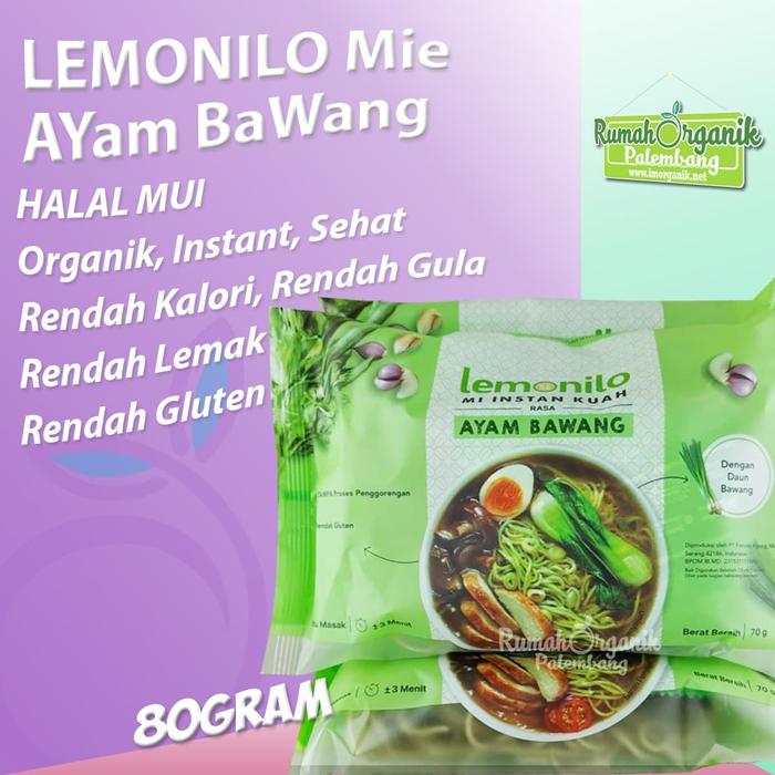 Gambar Lemonilo Ayam Bawang Mie Kuah Instan Alami Rasa Ayam Bawang dari Imornesia Shop undefined Tokopedia