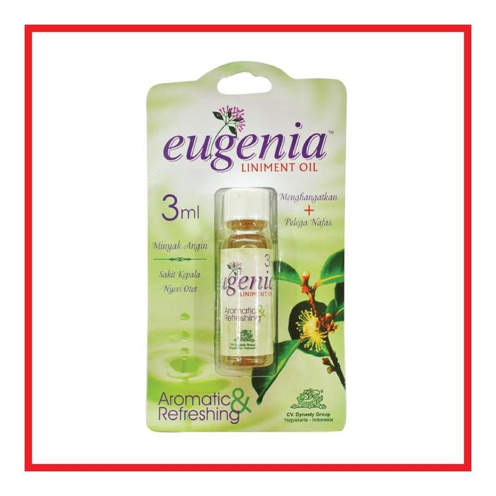 Gambar Eugenia Clove Oil Pereda Nyeri Pelega Nafas Kembung Mabuk Perjalanan dari DynastyGroupID undefined Tokopedia