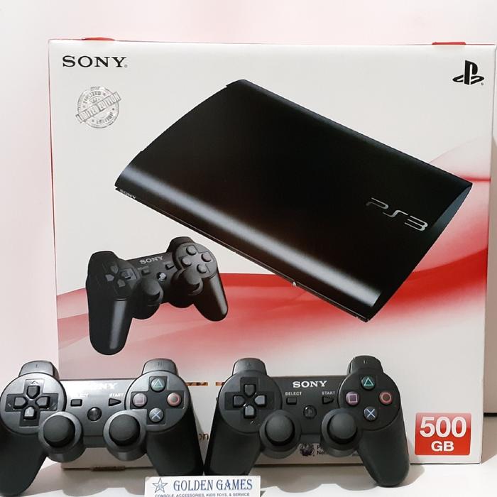 Restored Sony PlayStation 3 PS3 500GB Console Red (Refurbished)