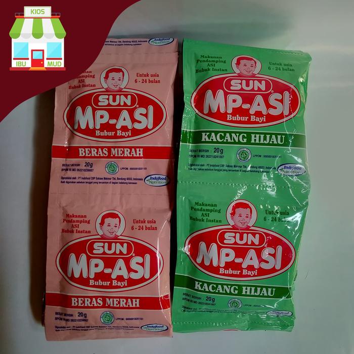 Gambar SUN MPASI Bubur Bayi Untuk Bayi Usia 6-24 Bulan 1 Renteng (12 Sachet ) dari Syamil Ngemil undefined Tokopedia
