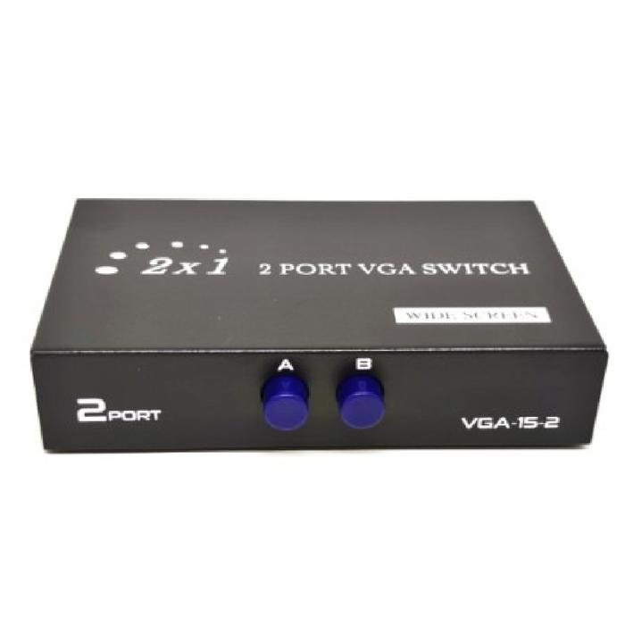 Gambar VGA SWITCH 2 PORT / SWITCHER VGA (2 INPUT 1 OUTPUT) dari BELVA STORE ONLINE undefined Tokopedia