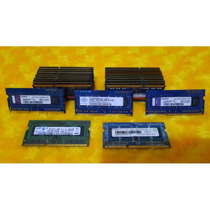 Jual Ram laptop ddr3 2GB pc3 10600 1066mhz Hynix Samsung