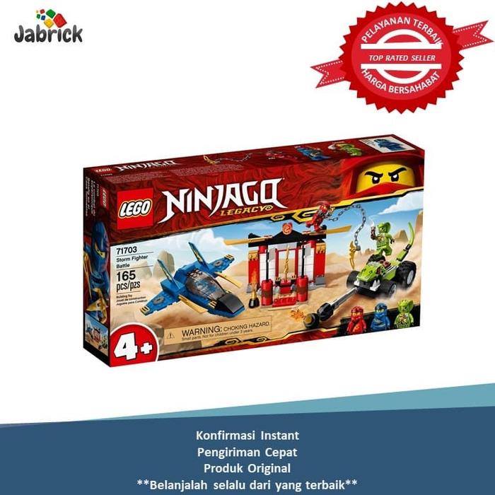 Gambar LEGO 71703 NINJAGO Storm Fighter Battle dari Jabrick Rumah LEGO undefined Tokopedia