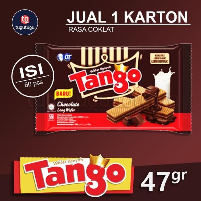 Jual Tango Wafer Coklat 47 Gr Pcs 1 Karton Kota Surabaya Tuqutuqudot 