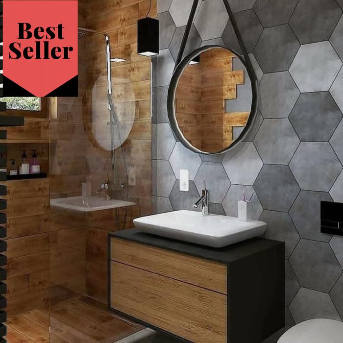 Jual Keramik Dinding Dan Lantai Roman Hexagonal Dtravesa Ukuran 34x39 Cm Jakarta Barat Ref Building Material Tokopedia