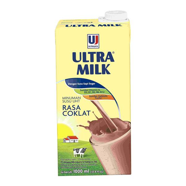 Gambar ULTRA MILK Susu UHT Rasa Coklat 1 Liter dari Lovely-Mart undefined Tokopedia