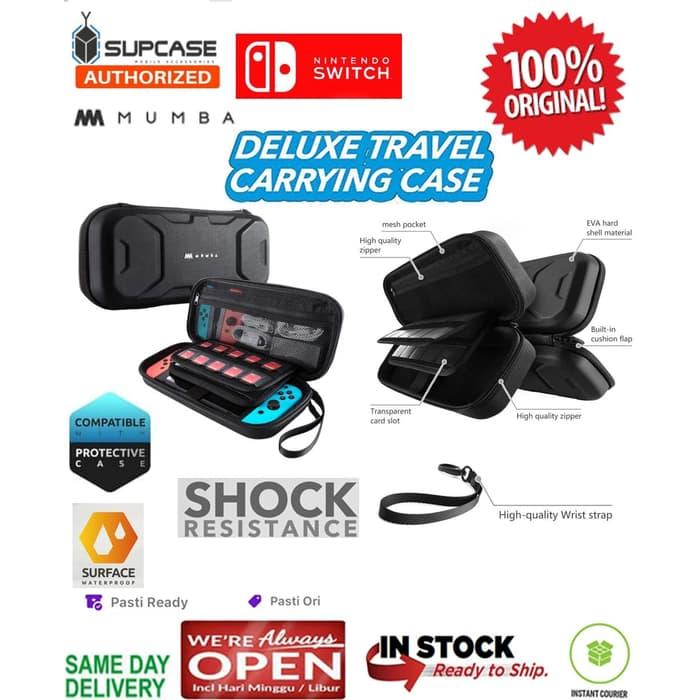 Jual Nintendo Switch MUMBA Carrying Case - Black (Original) - Jakarta ...