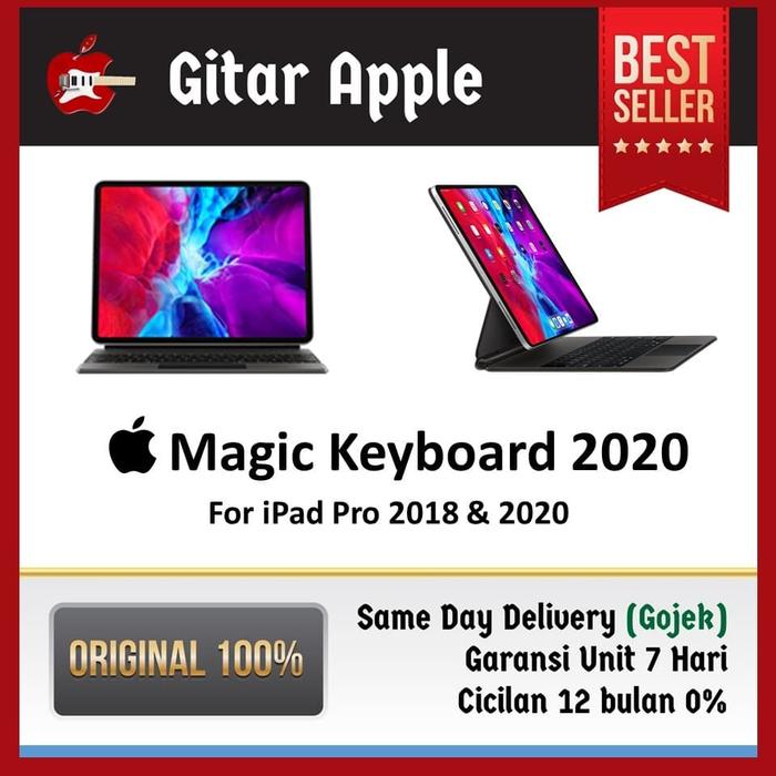 Gambar Apple Magic Keyboard iPad Pro 3rd & 4th Gen 11 & 12.9 Inch 2018 & 2020 - 11inch dari GITAR APPLE undefined Tokopedia