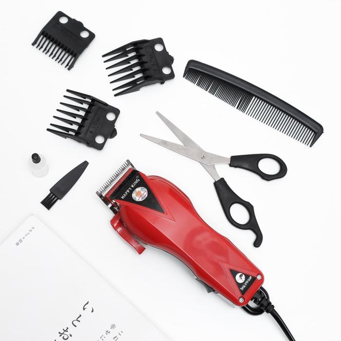 Gambar Alat Cukur Happy King / GMAX Clipper HK 900 GRATIS TEZZEN SYLING COMB dari Idola Pomade undefined Tokopedia
