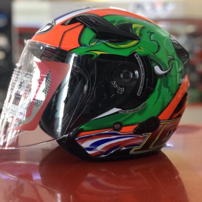 Jual Helm KYT Venom Open Thitipong 