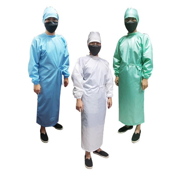 Gambar APD LEVEL 2 (SURGICAL GOWN) - BAJU MEDIS (WASHABLE & REUSABLE) dari Global Health Chemist undefined Tokopedia