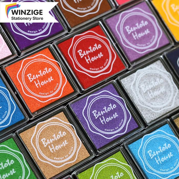 Gambar Bentoto 20Pcs Colorful Craft Inkpad Colors Signet For Stamp dari Betterhoney undefined Tokopedia