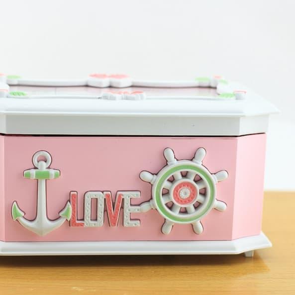 Gambar kotak music box / kado wedding - Merah Muda dari Happy Sweet Home undefined Tokopedia