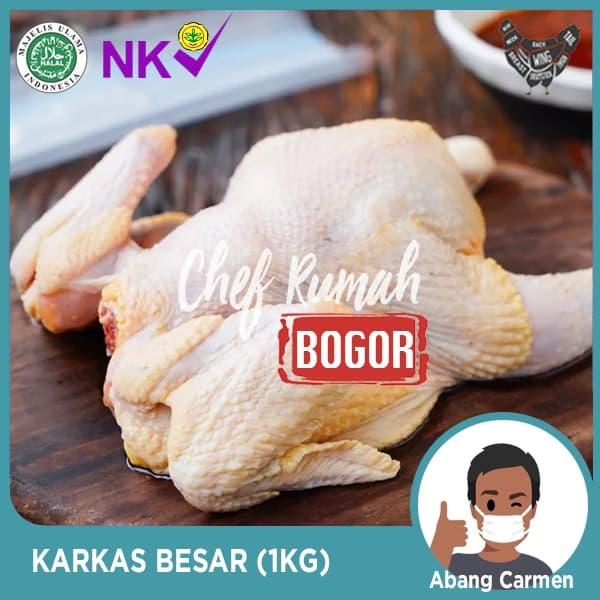 Jual Bogor Daging Ayam Utuh Broiler Karkas 1kg Whole Chicken Grosir Kab Bogor Chef Rumah Bogor 