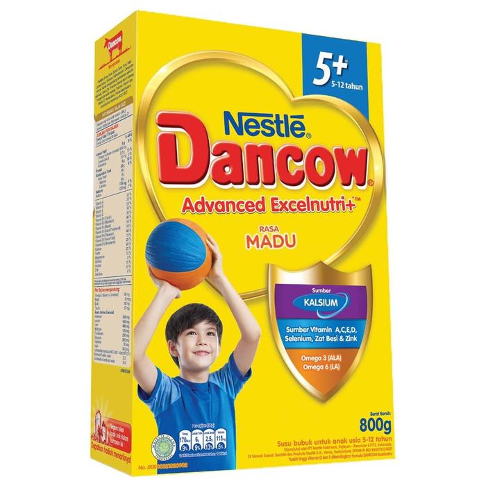 Gambar Dancow 5+ (5 -12) tahun rasa madu 800 gram dari Jforteenshop undefined Tokopedia