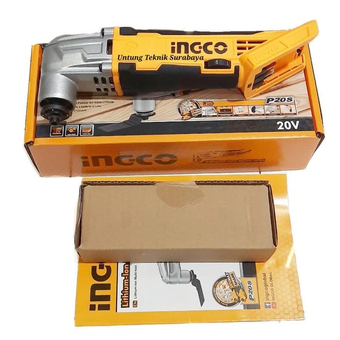 Gambar INGCO CMLI2001 Mesin Multi Tools CORDLESS 20v set - Power Share dari Untung Teknik Surabaya_NEW undefined Tokopedia