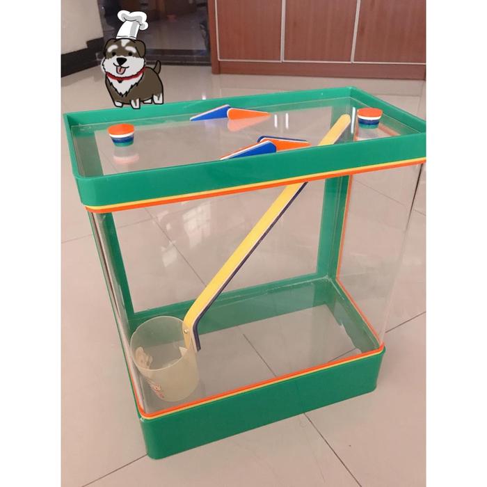 Gambar Aquarium Es Buah / Tempat Es Kelapa uk Besar / Jumbo Display Minuman - Biru dari Sam At Home Official undefined Tokopedia