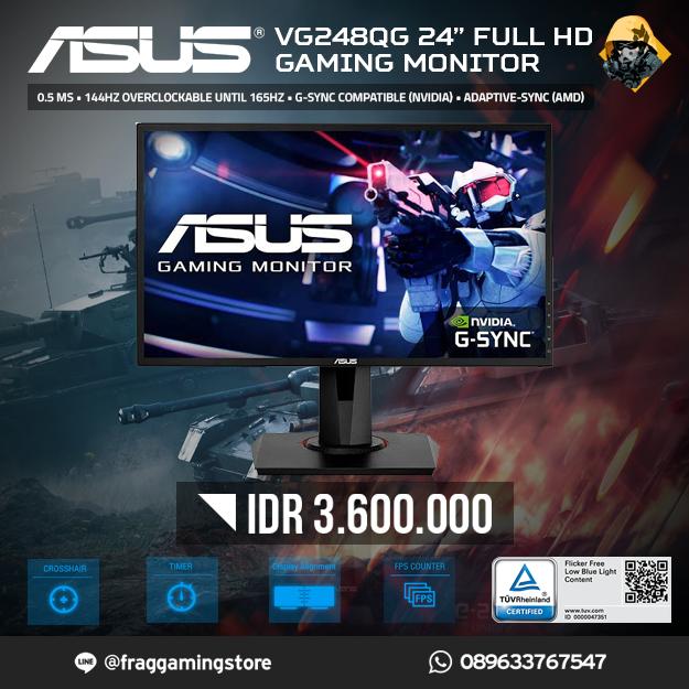 144hz Vg248qg Asus Monitor Màn Hình Game ASUS VG278Q 27 Inch 144Hz
