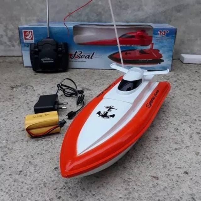 Gambar Mainan RC mini speed boat/remote control perahu - Baterai Cas dari momsdavidshop undefined Tokopedia