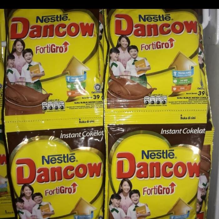 Gambar Dancow Saschet 1 renteng isi 10 berat @27 gr - Coklat dari winbags undefined Tokopedia