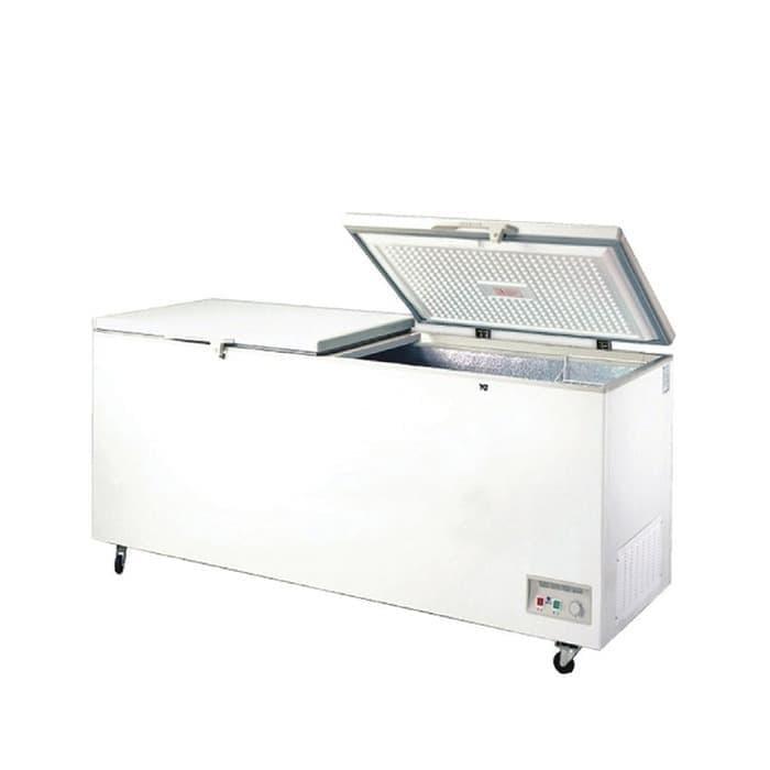 Jual Midea Chest Freezer 600 Liter Hs 680c Jakarta Barat Kemenagan Jaya Electro 