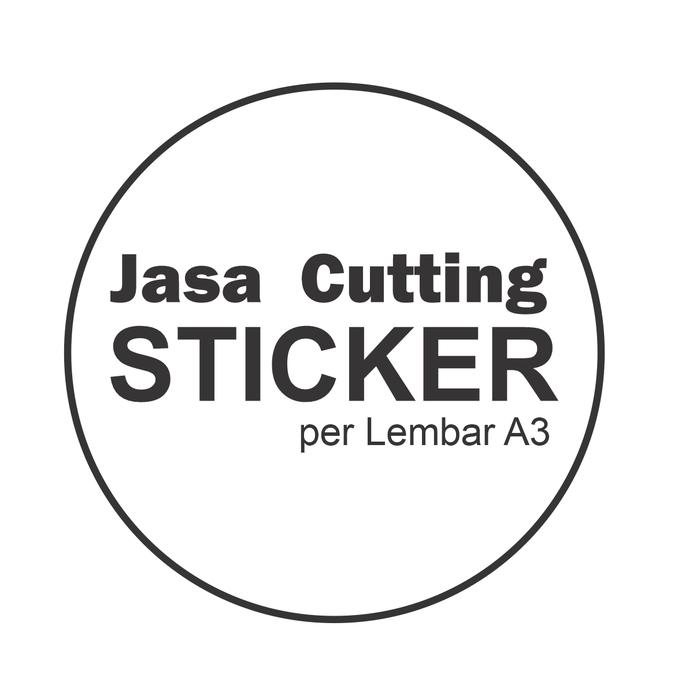 Gambar Jasa Cutting Stiker / Potong Stiker per Lembar A3 dari 88 Digital Percetakan undefined Tokopedia