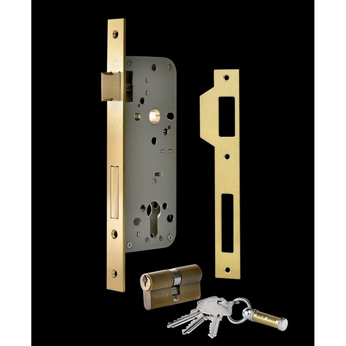 Promo Mortise Lock (Body) SES 2030 Latch Satin Brass - 50mm - Jakarta ...