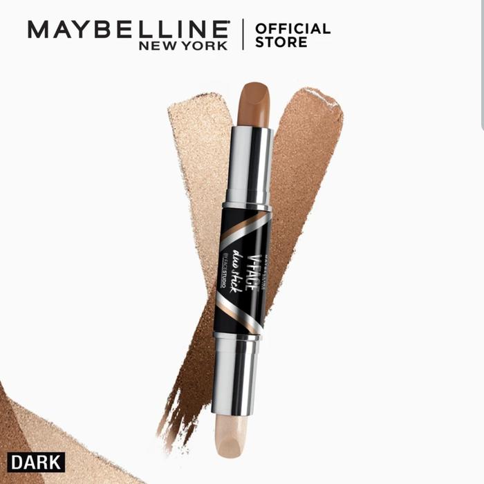 Gambar Maybelline V-Face Duo Stick - 03 Dark dari Mal Golden Truly Store undefined Tokopedia