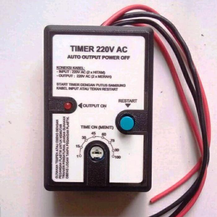 Jual Timer Switch Auto Power Off Simple Fast Start Saklar On Off 220v Ac 1 100menit Kab Bekasi Amatek Tokopedia